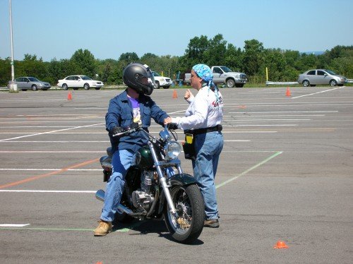 learn to ride a motorcycle