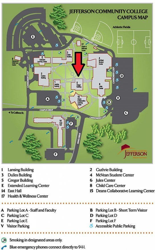 JCC Map 2017 Arrow